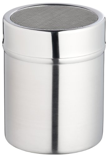 Kitchen Craft Espolvoreador de Acero INOX. con Parte Superior de Malla Fina