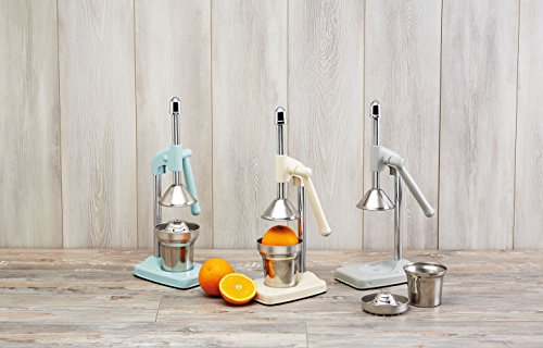 Kitchen Craft Living Nostalgia de Alta Resistencia de Palanca-Brazo exprimidor, French Gris