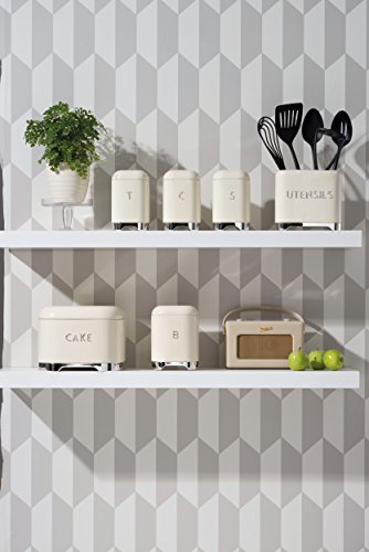 Kitchen Craft Lovello – Panera, color Crema, 42 x 22 cm