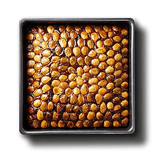 Kitchen Craft Master Class Molde con Base Suelta, Acero, Negro, 18 x 7.5 cm