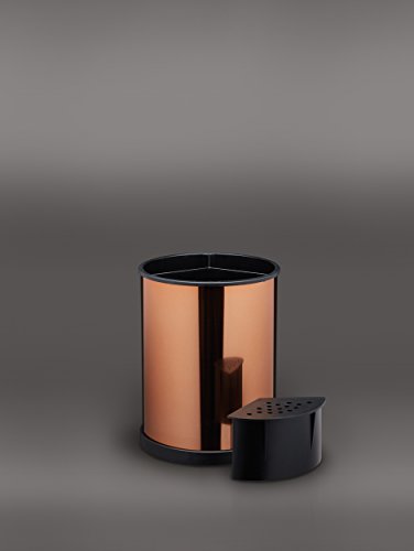 Kitchen Craft Master Class - Soporte Giratorio para Utensilios de Cocina, 18,5 x 14 cm, Efecto cobrizo