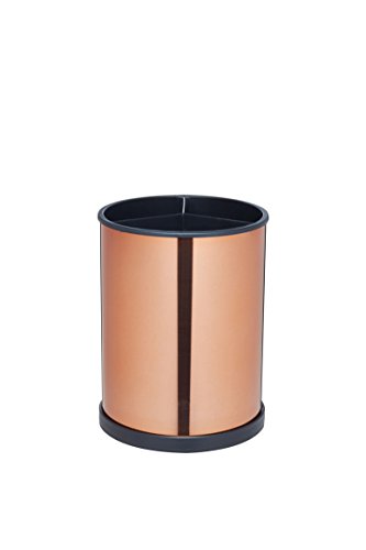 Kitchen Craft Master Class - Soporte Giratorio para Utensilios de Cocina, 18,5 x 14 cm, Efecto cobrizo