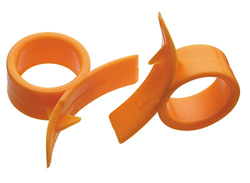 Kitchen Craft - Peladores de Naranja (2 Unidades), Color Naranja