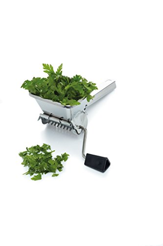 Kitchen Craft - Picador de hierbas (acero inoxidable, en estuche regalo)