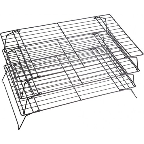 Kitchen Craft - Rejilla Antiadherente de 3 Pisos para Enfriar (40 x 25 cm)