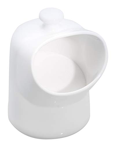 Kitchen Craft - Salero de Porcelana, Color Blanco