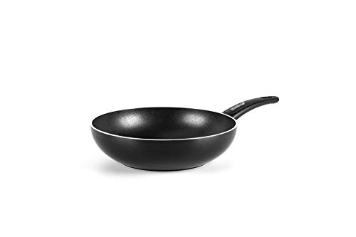 Kitchen Stories CC002625-001 Searsmart Nonstick Open Wok 28 cm/3.7L - Negro - Induction Compatible - Oven Safe