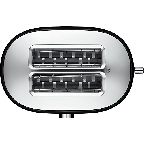 KitchenAid 5KMT2116 2slice(s) 1800W Negro - Tostador (2 rebanada(s), Negro, Metal, 1800 W, 305 mm, 196 mm)