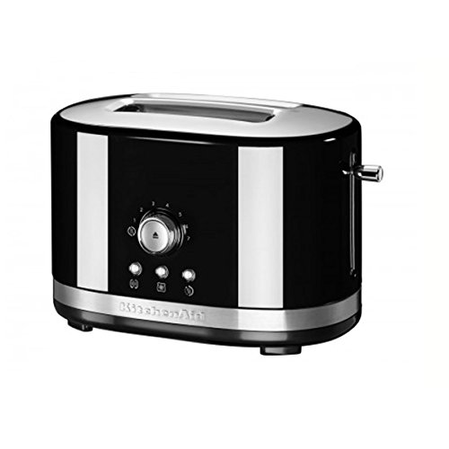 KitchenAid 5KMT2116 2slice(s) 1800W Negro - Tostador (2 rebanada(s), Negro, Metal, 1800 W, 305 mm, 196 mm)