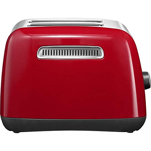 Kitchenaid 5KMT221EER - Tostadora, color rojo y plateado