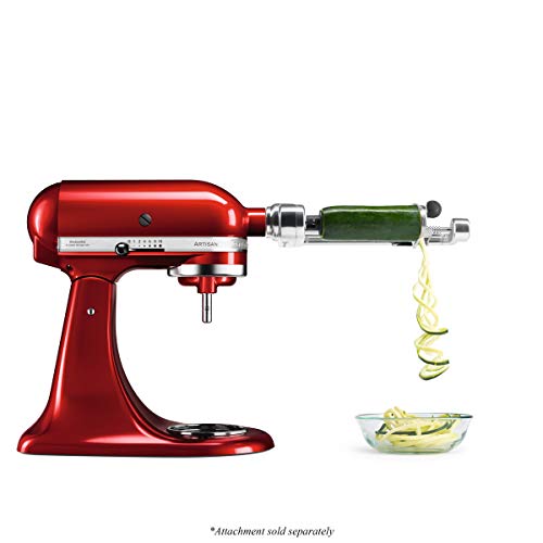 KitchenAid Cortador EN Espiral con Cuchillas 5KSM1APC, Metal, Acero Inoxidable