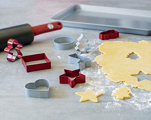 KitchenAid KG318ER - Juego de moldes para Magdalenas (248 páginas, Incluye Libro de Recetas)