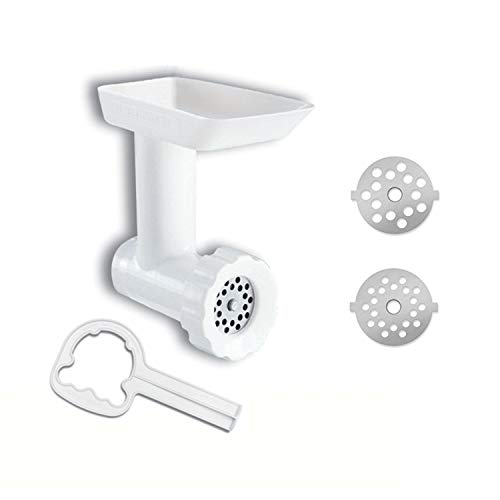 KitchenAid Meat Grinder - Picadora de carne, color blanco