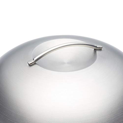 Kitchencraft Masterclass – Tapa con Forma de cúpula, para cocinar al Vapor, para fundir Queso y Hacer Hamburguesas, metálica, 22,5 cm
