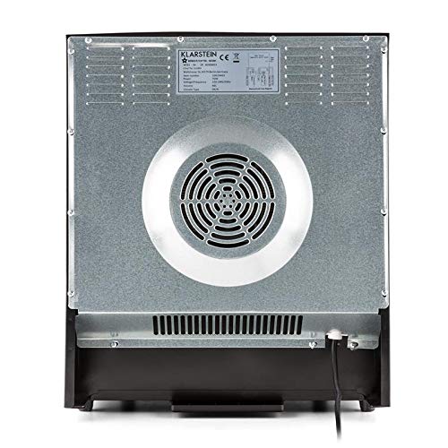 Klarstein Barolo - Nevera para vino, Refrigerador de bebidas, Volumen 48L, Capacidad 16 botellas, Doble aislamiento, Bandejas extraíbles, Iluminación LED, Diseño estrecho, Negro