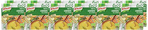Knorr Eco Puré de Verduras de la Huerta - Paquete de 12 x 300 ml - Total: 3600 ml
