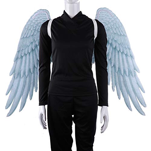 KOET - alas 3D unisex de ángel y diablo para cosplay con correas para el hombro, disfraz de Halloween, no tejido, alas de hada para Halloween, fiesta temática, cosplay, escenario