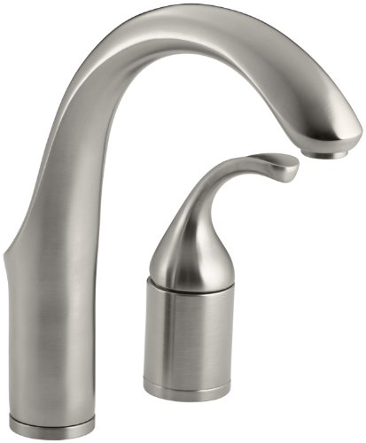 Kohler Forte Entertainment - Grifo para fregadero de cocina sin rociador lateral, 10443-VS