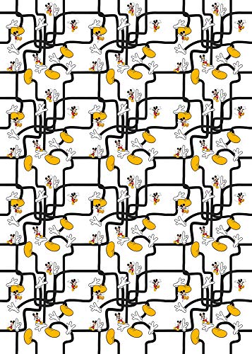 Komar DX4-006 - Papel pintado fotográfico (200 x 280 cm), diseño de Mickey Mouse