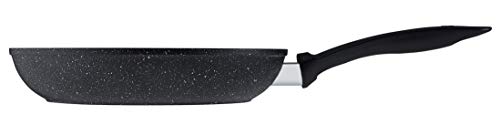 Kuhn Rikon Sartén Inducción Mármol, Aluminio, Negro, 20 cm