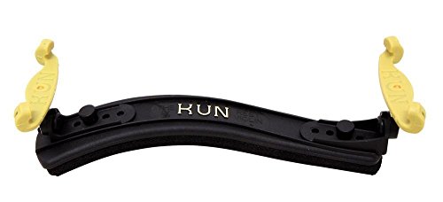Kun 830300 Almohadilla violín original Tamaño 4/4 caja negra regulable