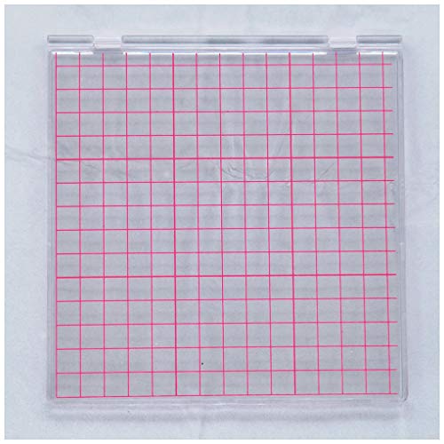 KWELLAM Herramienta de estampación perfecta para posicionamiento con sellos transparentes para álbumes de recortes, manualidades, para hacer tarjetas, álbumes de recortes y otras manualidades de papel