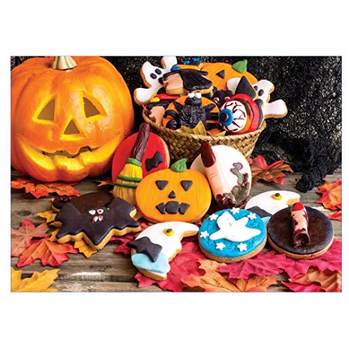 L-yw Puzzle 1000 Piezas Galletas de Halloween