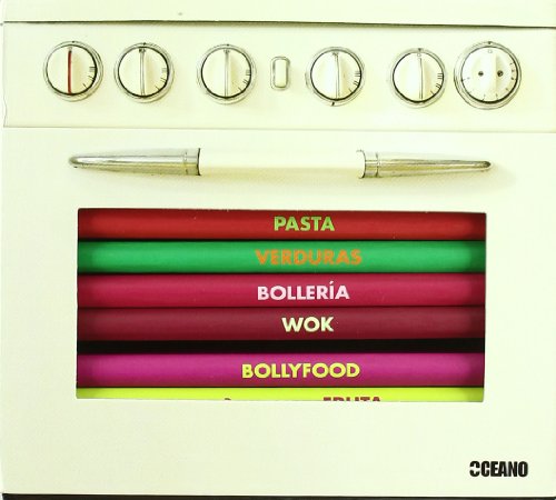 La cocinita del nuevo Gourmet: Cerca de 100 recetas repartidas en 6 libritos: Bollería, Wok, Pasta, Bollyfood, Postres con frutas, Verduras. (Cocinar hoy...)