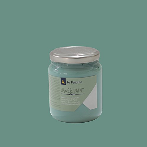 La Pajarita 104737 Pintura para Decoración y DIY, Chalk, 1, Verde Hielo