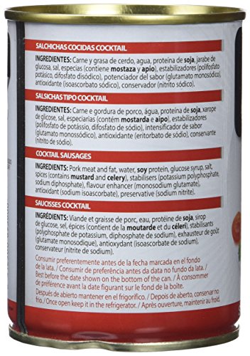 La Piara - Cocktail Salchichas Cocidas, 170 g