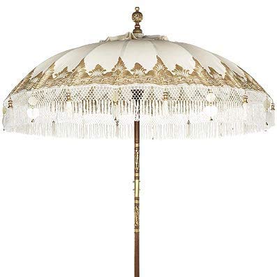 La Vida en Led Sombrilla Balinesa Parasol 3 Metros diámetro Paradise Luhur