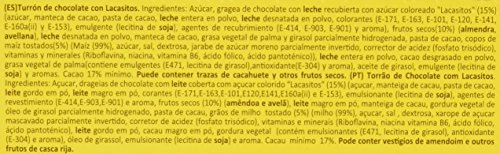 Lacasitos Crujiente de Chocolate con Lacasitos Turrón - 200 gr