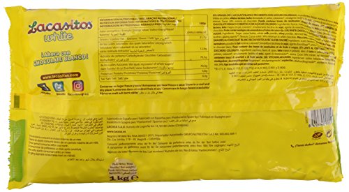 Lacasitos White Grageas de Chocolate - 1000 gr