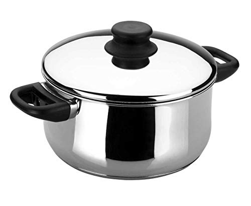 Lacor - 14318 - Cacerola Con Tapa GarInox 18 cms Inox.