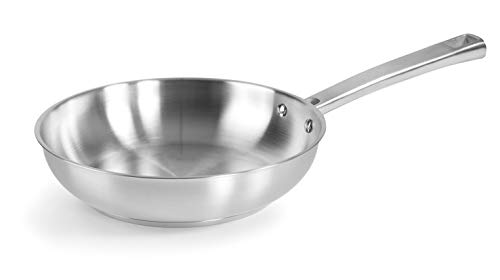 Lacor 45420 Foodie-Sartén, Acero Inoxidable 18/10, 20 cm