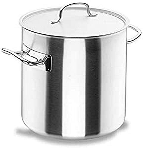 Lacor - 50145 - Olla Recta Con Tapa Chef Classic 45cm Inox