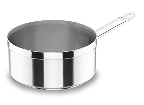 Lacor - 54212 - Cazo Recto Chef Luxe 12 Cm Inox