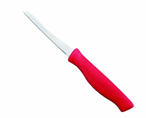 Lacor - 60354 - Cuchillo Dentado Inox. - Rojo