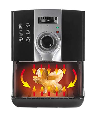 Lacor - 69311 - Freidora De Aire, 1500 W - Negro