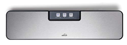 Lacor 69354 69354-Máquina de vacío Slim doméstica, 80 W, Acero Inoxidable