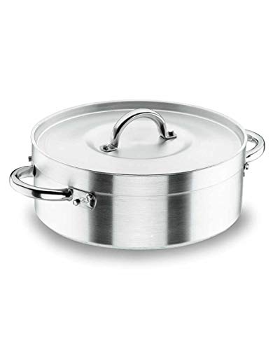 Lacor Cacerola, Aluminio, Plata, 52 cm