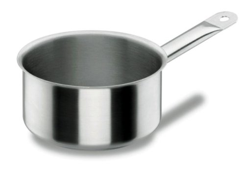 Lacor Chef-Classic 50214 - Cazo recto, Acero Inoxidable 18/10, 14 cm