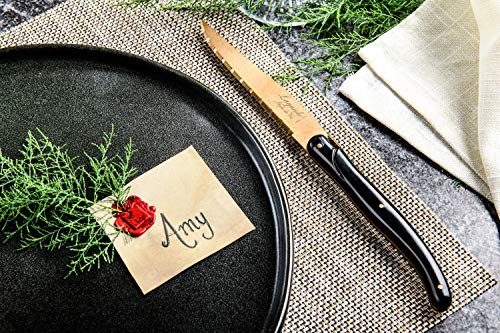 Laguiole Style de Vie Prestige Line - Cuchillo de Carne (6 Piezas)
