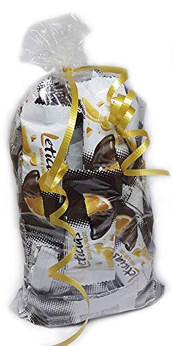 LAPASION - Gajos de naranja confitada con chocolate bolsa 1Kg (leticias).