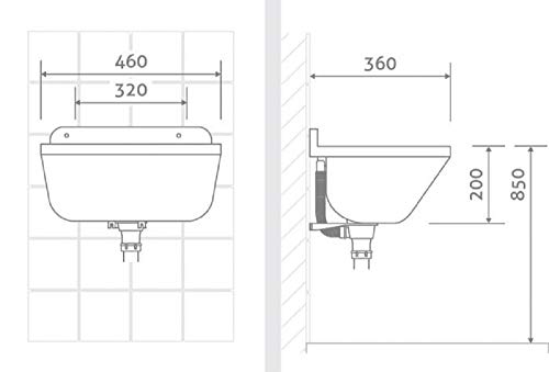 Lavabo industrial