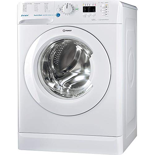 Lavadora carga frontal - Indesit, BWA 81283X W EU, 8 kg, 1200 rpm, A+++