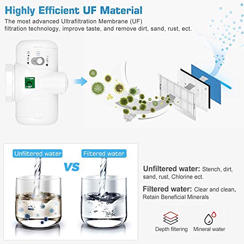 Lavadora Doméstica de Frutas Y Verduras Guardián de Ozono Máquina de Esterilización de Ozono Filtro Frontal Purificador de Agua Grifo Purificador de Agua