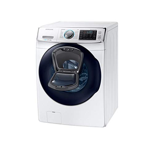 Lavadora - Samsung WF16J6500EW, 16 kg, Ecobubble, 1200 rpm, AddWash, A++, Blanco