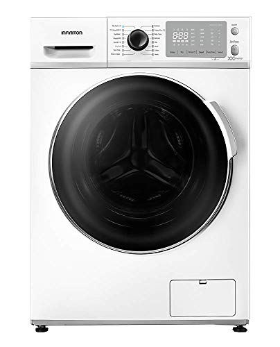 LAVADORA-SECADORA INFINITON WSD-A86BS (Lava 8 KG/Seca 6 KG, Carga Frontal, INVERTER, Centrifugado max 1600 rpm, 16 Programas, Display LED, Independiente)