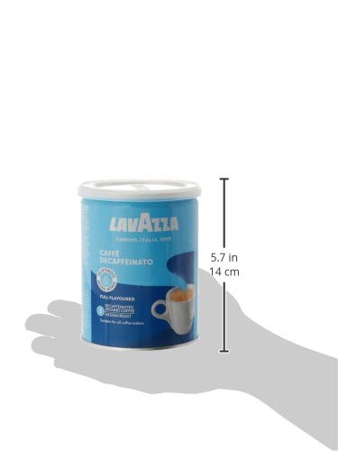 Lavazza Café Molido Espresso Dek Classico, Descafeinado 250 g
